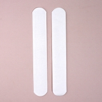 Защитные вкладыши от пота и загрязнений, набор - 10 шт, на клеевой основе, 24 &times; 3,7 &times; 0,1 см, цвет белый