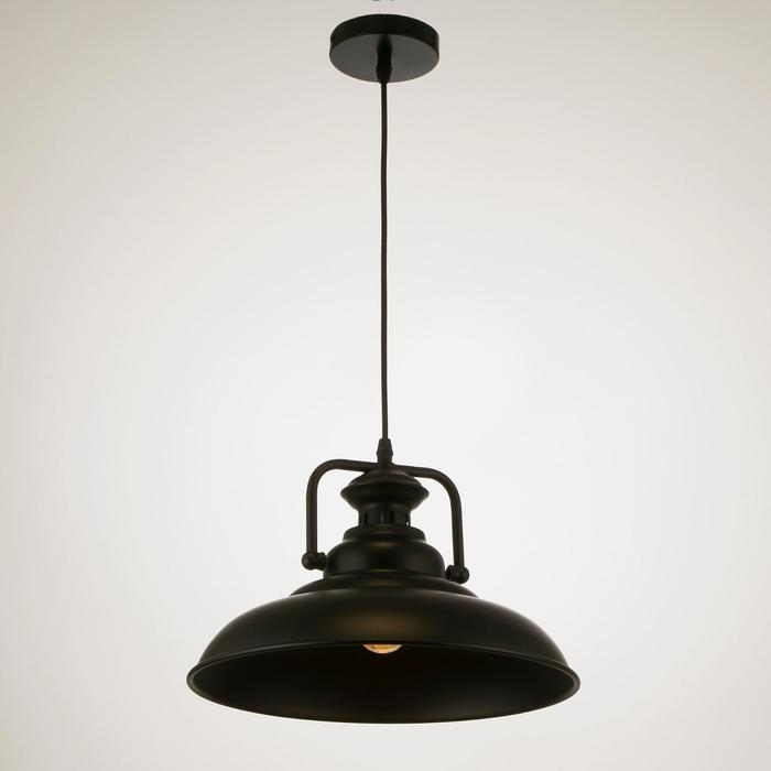 Светильник BayerLux Светильник BayerLux "Раритет" 1х60Вт E27 черный 31х31х26 см