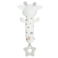 Пищалка - погремушка &laquo;Коровка&raquo;, с прорезывателем, Крошка Я