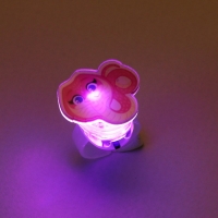 Кольцо с огоньком новогоднее &laquo;Милая змейка&raquo;, на Новый год, 3 х 3 х 3 см