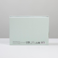 Коробка подарочная складная, упаковка, &laquo;Ромашки&raquo;, 21 х 15 х 7 см