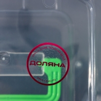 Контейнер для хранения, крышка с ручкой на защёлке, 20&times;15&times;7,5 см, цвет МИКС