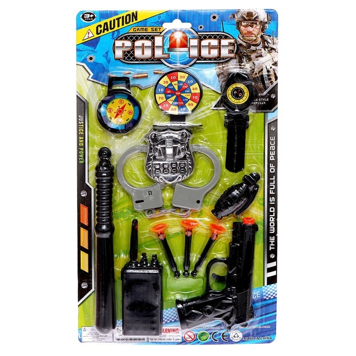 Набор полицейского &laquo;Патруль&raquo;, 12 предметов