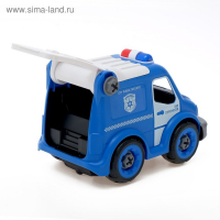 Конструктор винтовой &laquo;Полиция&raquo;, с электрическим шуруповертом, радиоуправляемый, 21 деталь