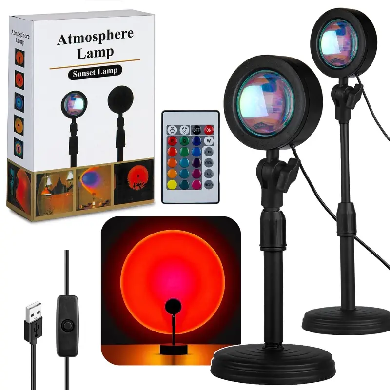 Селфи лампа Закат RGB (50шт/кор)