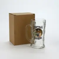 Кружка пивная стеклянная &laquo;Знатный банщик&raquo;, 500 мл