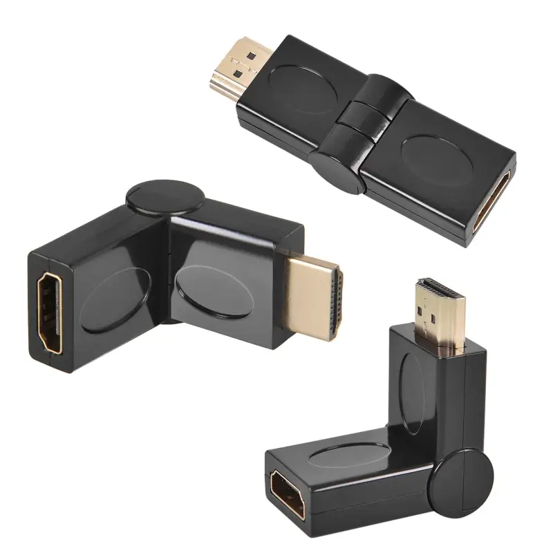 Переходник HDMI на HDMI 360&deg; папа-мама (500шт/кор)
