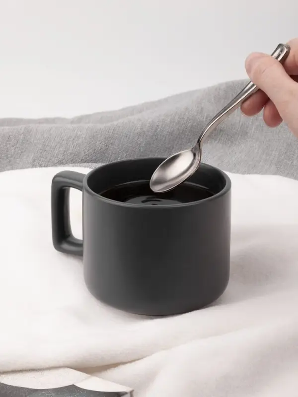 Чашка Jumbo в коробке матовая, темно-серая