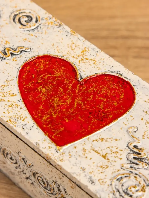 Шкатулка "Любовь" 32х7х7 см, МДФ