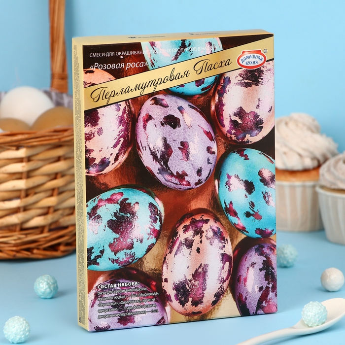 Набор для декорирования яиц &laquo;Перламутровая Пасха&raquo;, 4 вида, микс