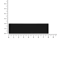 Лейбл из ПВХ Tarea, черный