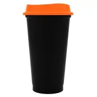 Набор Velours Bag, черный с оранжевым