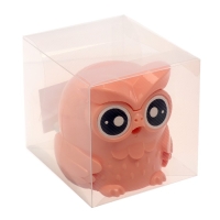 Точилка механическая с контейнером "Сова", МИКС