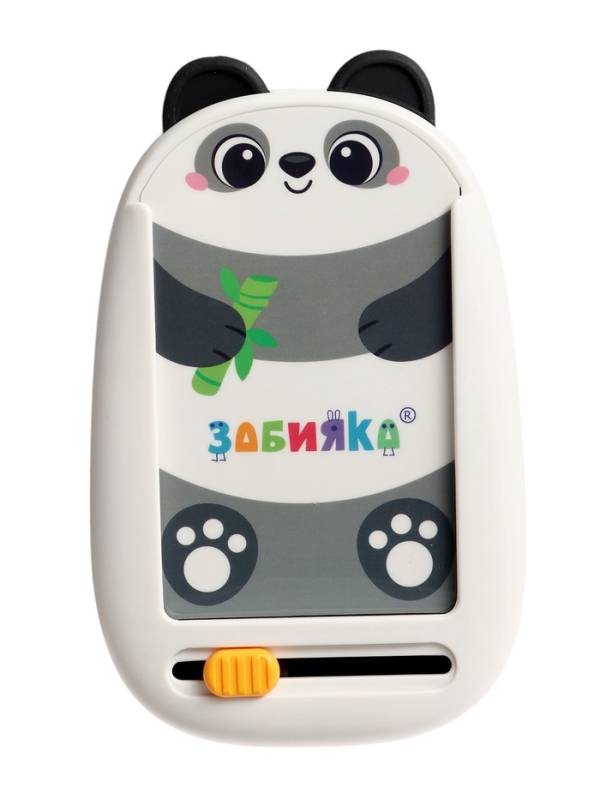 Интерактивный планшет с карточками "Панда" русская озвучка, 60 двустронних карточек