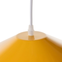 Светильник Lea 1х40Вт Е27 рапсово-жёлтый  26х26х32см