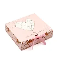 Коробка подарочная складная, упаковка, &laquo;С любовью&raquo;, 20 х 18 х 5 см