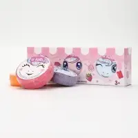 Набор бомбочек для ванны "Единороги", 3x100 г