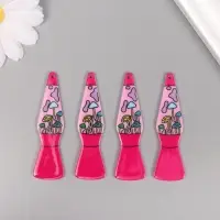 Декор для творчества акрил двусторонний "Лава-лампа с грибами" 6,1х1,7х0,2 см