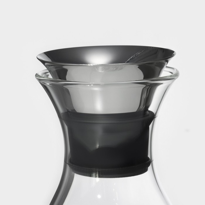 Графин &laquo;Тео&raquo;, 1 л, с диспенсером, стекло, прозрачный