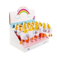 Ручка гелевая-прикол Утенок  (штрихкод на штуке)