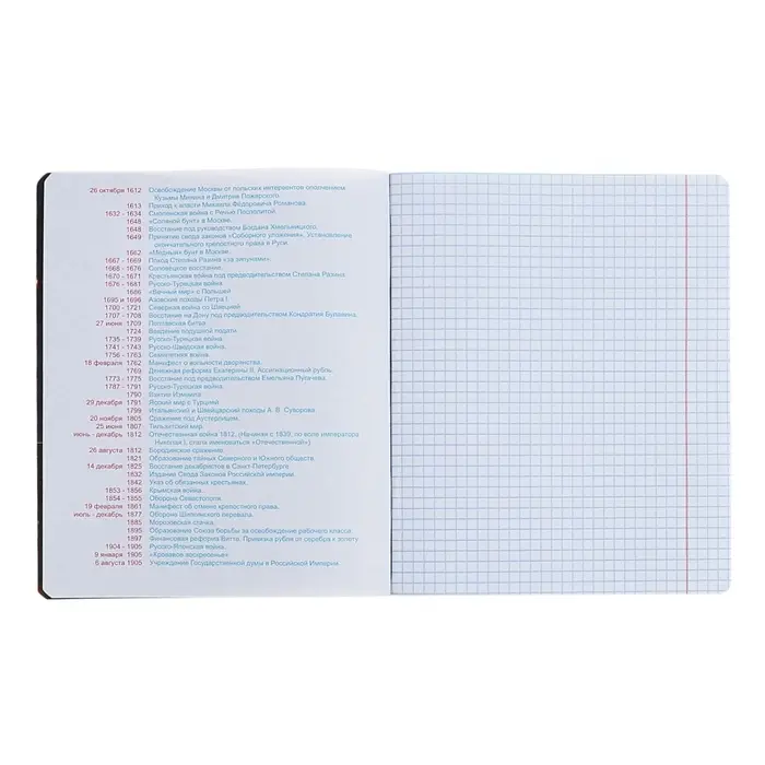Тетрадь предметная 48 листов в клетку &laquo;Мир будущего. История&raquo;, мелованный картон