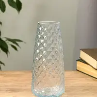 Ваза стекло настольная "Иви" 21,5х9,5х6,5 см, прозрачный