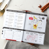 Книга для записи рецептов А5, 80 л. Твердый переплет &laquo;Шедевры&raquo;