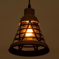 Светильник "Фонарь" 1х40Вт Е27 черный 18х18х20см