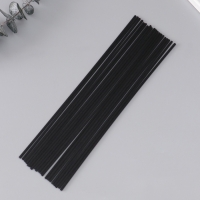 Палочка фибровая для аромадиффузора "Чёрная" набор 20 шт 0,3х0,3х25 см