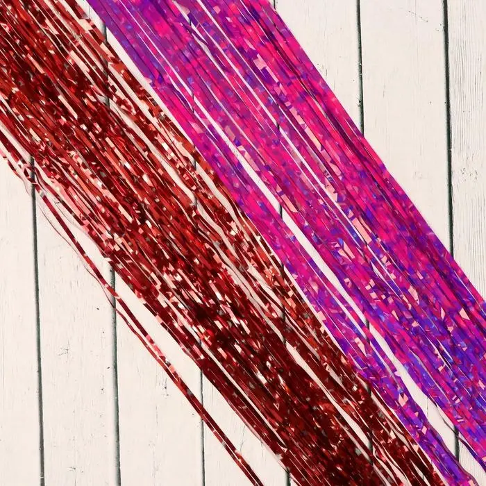 Дождик новогодний &laquo;Зимнее волшебство. Ночь&raquo;, L-150см, МИКС