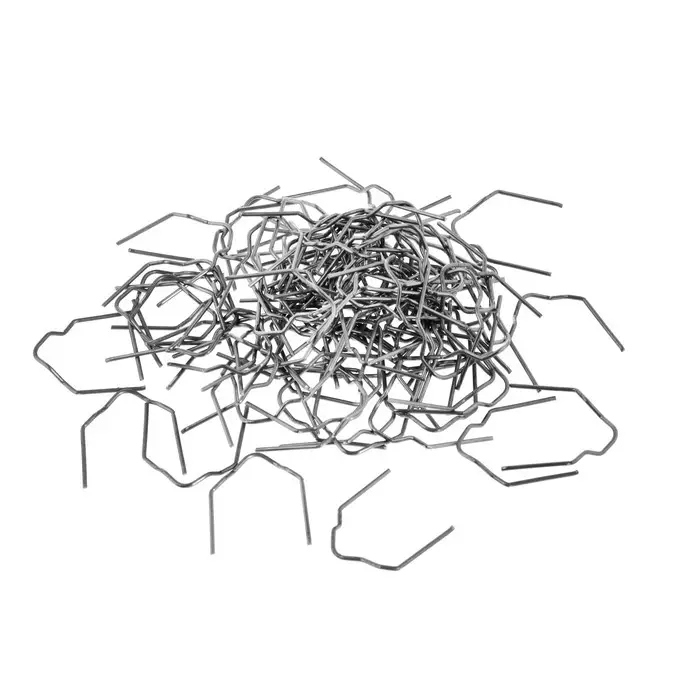 Скоба для пайки пластиковых элементов автомобиля, 0,8 мм, набор 100 шт