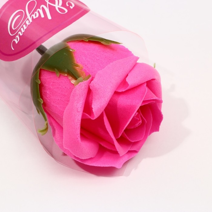 Мыло лепестковое &laquo;С 8 Марта&raquo;, 1 шт, аромат цветочный, ЧИСТОЕ СЧАСТЬЕ