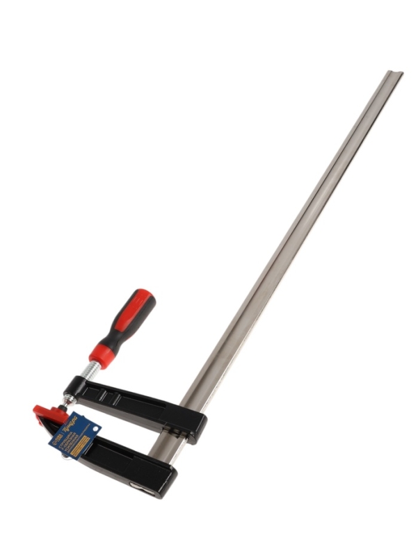 Струбцина F-образная усиленная ТУНДРА, тавровый профиль, 2К рукоятка, 800 х 120 х 890 мм