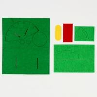 Набор для создания игрушки из фетра &laquo;Самолет&raquo;