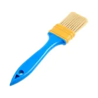 Кисть плоская ЛОМ промо, искусственная щетина, пластиковая рукоятка, 1.5", 38 мм