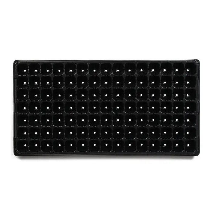 Кассета для рассады Greengo на 105 ячеек, по 20 мл, из пластика, чёрная, 55&times;29.5&times;3 см
