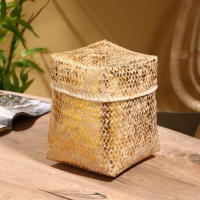 Корзинка плетеная "Аварис" 17х17х25 см