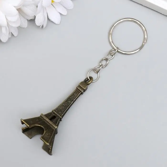 Брелок металл "Башня"