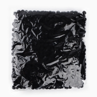 Набор текстильных деталей для декора. Помпоны для творчества &laquo;Чёрные&raquo;, 55 гр