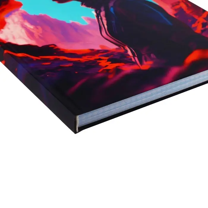 Колледж-тетрадь в твердой обложке 7БЦ, А4, 160 листов, Взгляд в будущее, блок в клетку, глянцевая ламинация