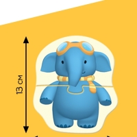 Макси - пазлы &laquo;Цыпа и его друзья&raquo;, 10 пазлов, 20 деталей