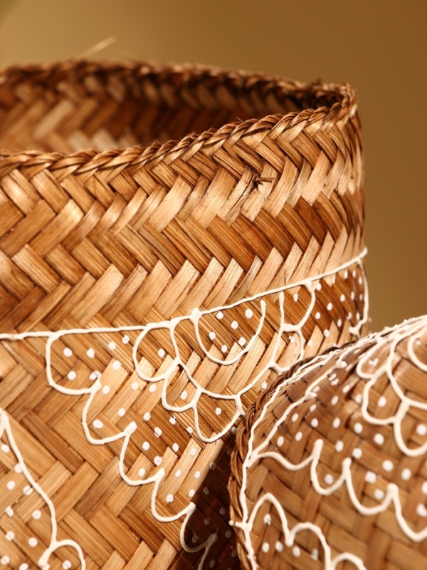 Корзинка плетеная "Морокко" 14х14х23 см