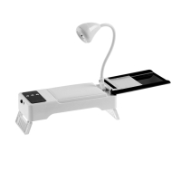 Лампа для гель лака, LED. 24 диода, 72 Вт, от USB, складная, белая