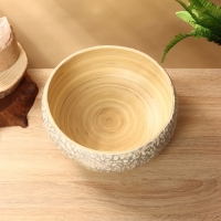 Салатник 24х24х10 см, бамбук