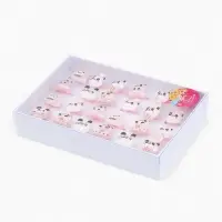 Кольцо &laquo;Выбражулька&raquo; панда, форма МИКС, цветное, безразмерное