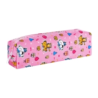 Пенал школьный &laquo;Котики&raquo;, на молнии, МИКС