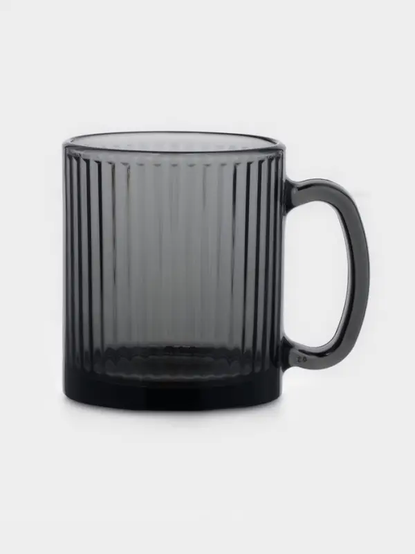 Кружка Чайная "Вертикаль" графит 320 мл