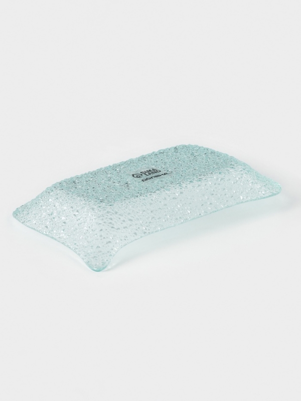 Блюдо стеклянное сервировочное &laquo;Акцент&raquo;, 24&times;15 см, прямоугольное, цвет прозрачный