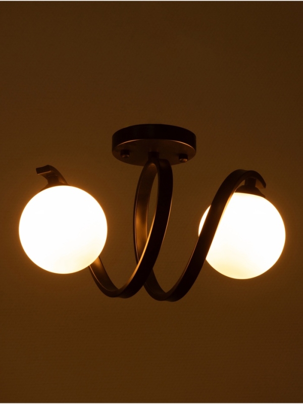 Бра Nadine 2х10Вт GU10 черный 30х16х32см