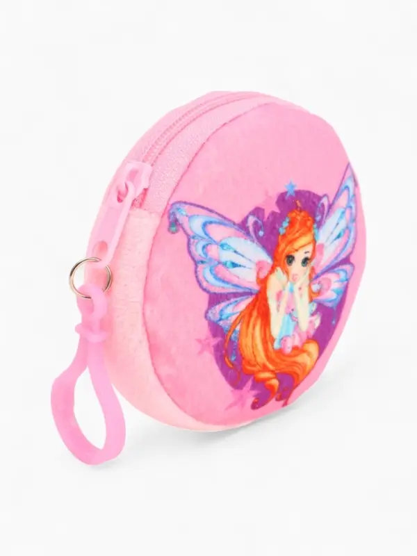 Кошелек детский плюшевый, Винкс